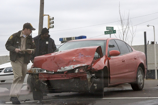 IT COULD HAPPEN TO YOU: How you feel about no-fault auto insurance reform might depend on whether you've ever been involved in a serious accident. (Photo by Flickr user Lance McCord; used under Creative Commons license)
