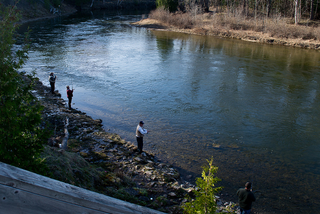 The Anglers of Au Sable have campaigned against oil and gas development near the Blue Ribbon trout stream. (Photo by Flickr user Arvind Govindaraj; used under Creative Commons license)
