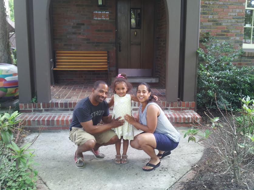 Jason and Dara Hill live in Detroit and love it, but the question of where to send their daughter, Norah, to school is one many couples like themselves must grapple with. (Courtesy photo) 