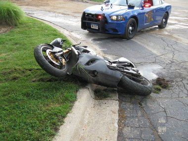 In 2013, 3.6 percent of motorcycle riders involved in crashes were killed, the highest rate in five years. (Courtesy photo)