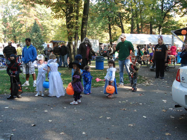 The campground at Bay City Recreation Area is typically filled to capacity three straight weekends in the fall, thanks to its harvest festival.