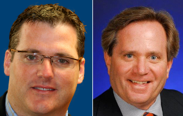 Dan Gilmartin, left, is executive director and CEO of the Michigan Municipal League. Timothy K. McGuire, right, is executive director of the Michigan Association of Counties.