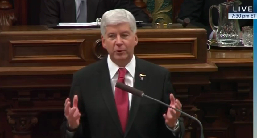 Gov. Rick Snyder is trying to regain the political capital of his early years in office. 