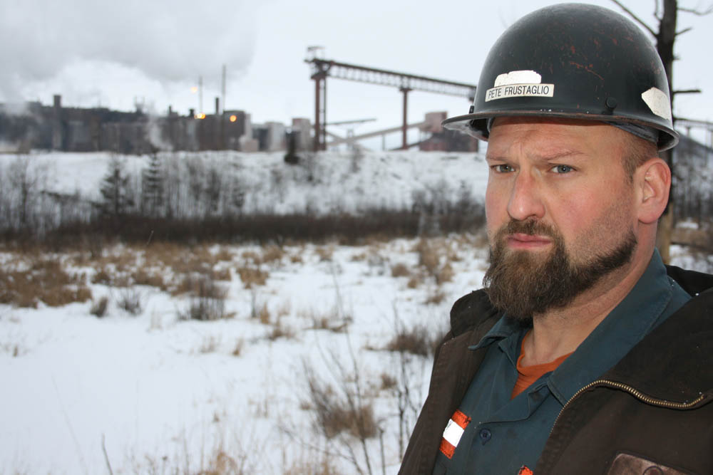 Miner Peter Frustaglio Jr.: “It's pretty much the best job you can get.” (Photo by Ted Roelofs)