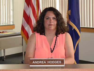 Andrea Hodges filed as a last-minute write-in candidate in 2014 for the Clawson Public Schools board in Oakland County.