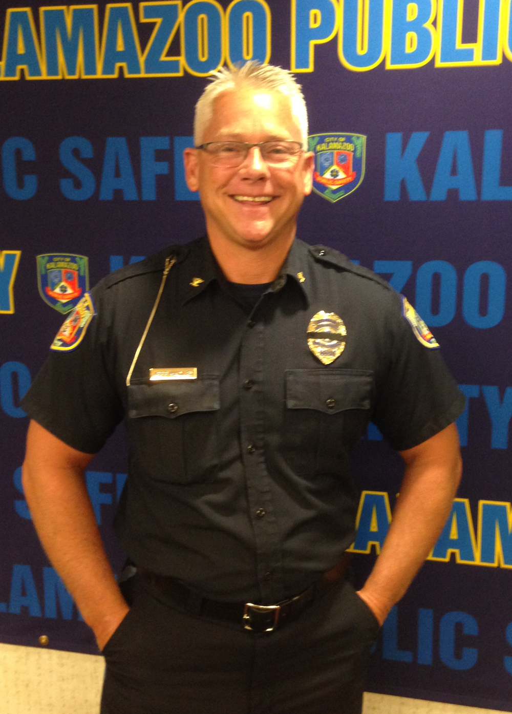 Kalamazoo Police Chief Jeff Hadley is hopeful that a new program will reduce violence and build community relations. (Bridge photo by Ron French) 