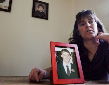 Oakland County resident Jody Robinson opposes the release of Barbara Hernandez, convicted in 1991 for her part at age 16 in the murder of Robinson's brother. (photo courtesy of MLive)