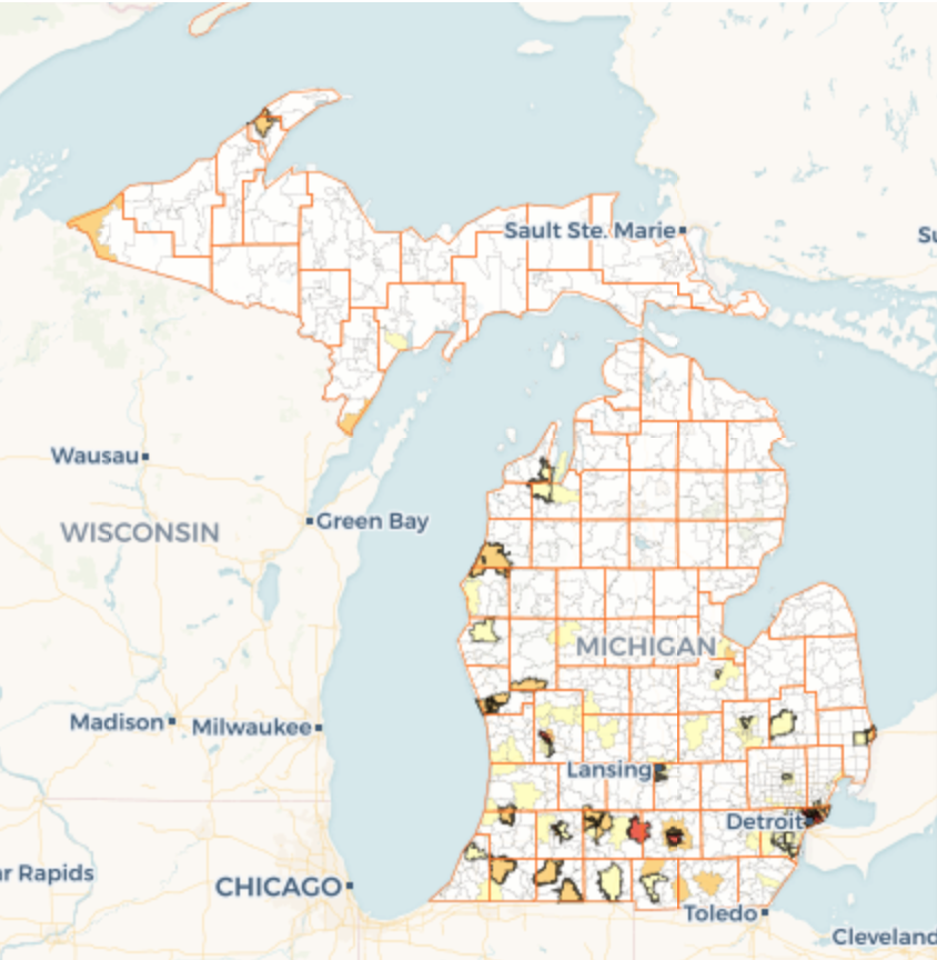 It’s not just Flint: Michigan lead levels up after long decline ...