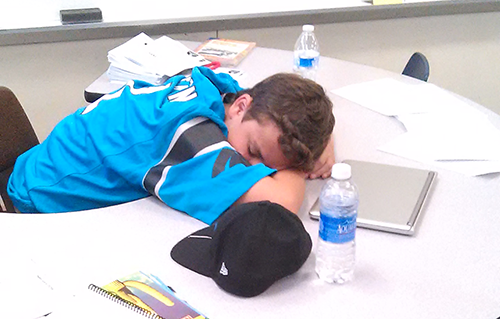 Asleep at the desk: How school begins for many Michigan ...