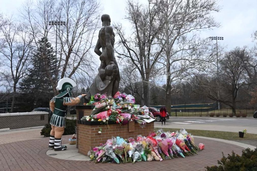 James Harden's emotional call with Michigan State shooting survivor