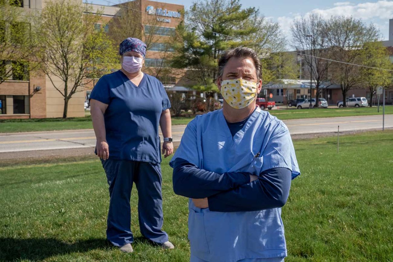 Workers weary patients angry as COVID fills Michigan hospitals