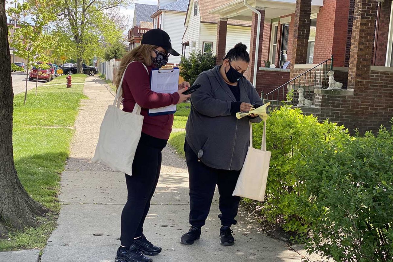 Covid Vaccine Effort Goes Door To Door In Southwest Detroit Bridge Michigan