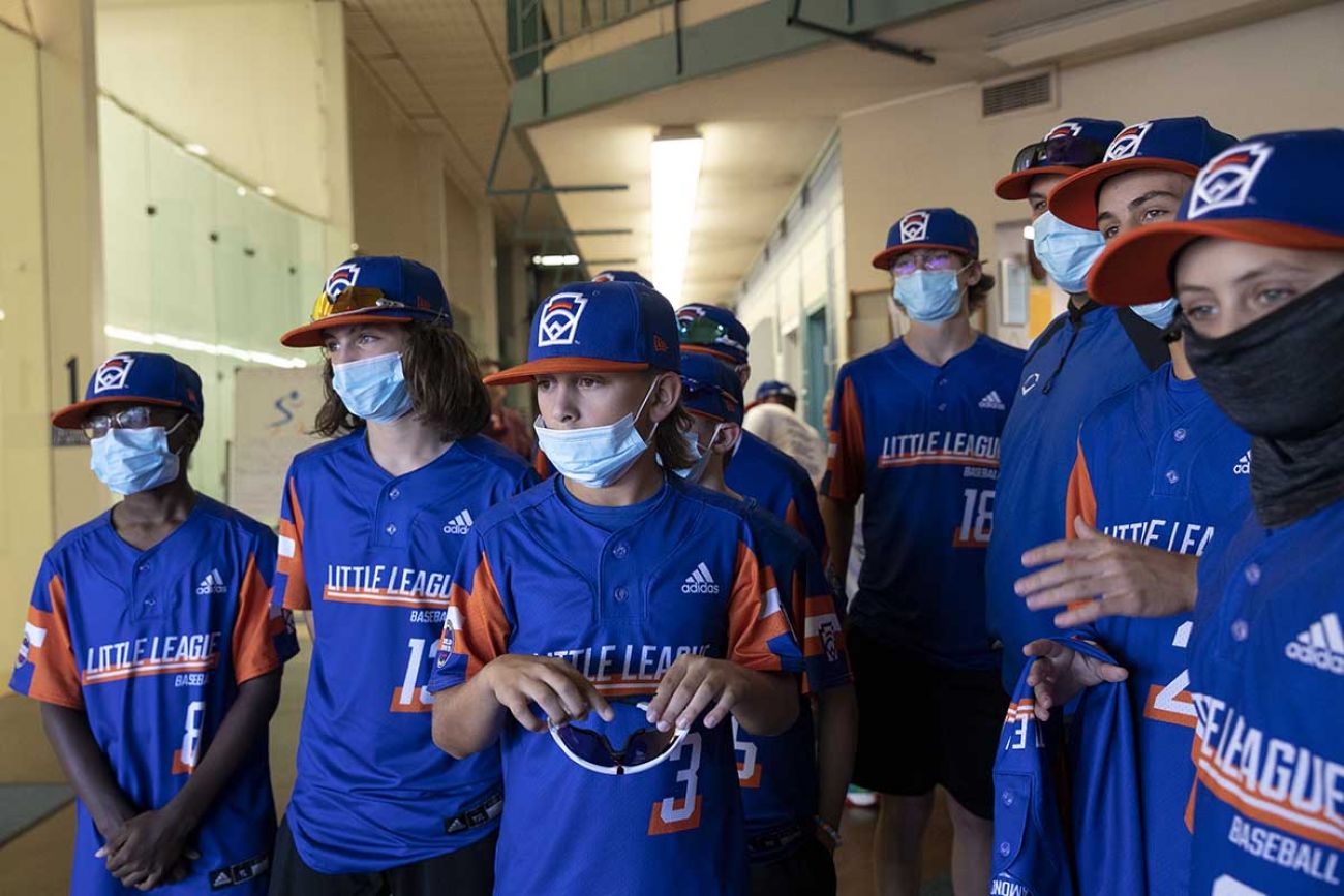 Taylor North Little League World Series champions visit Comerica Park