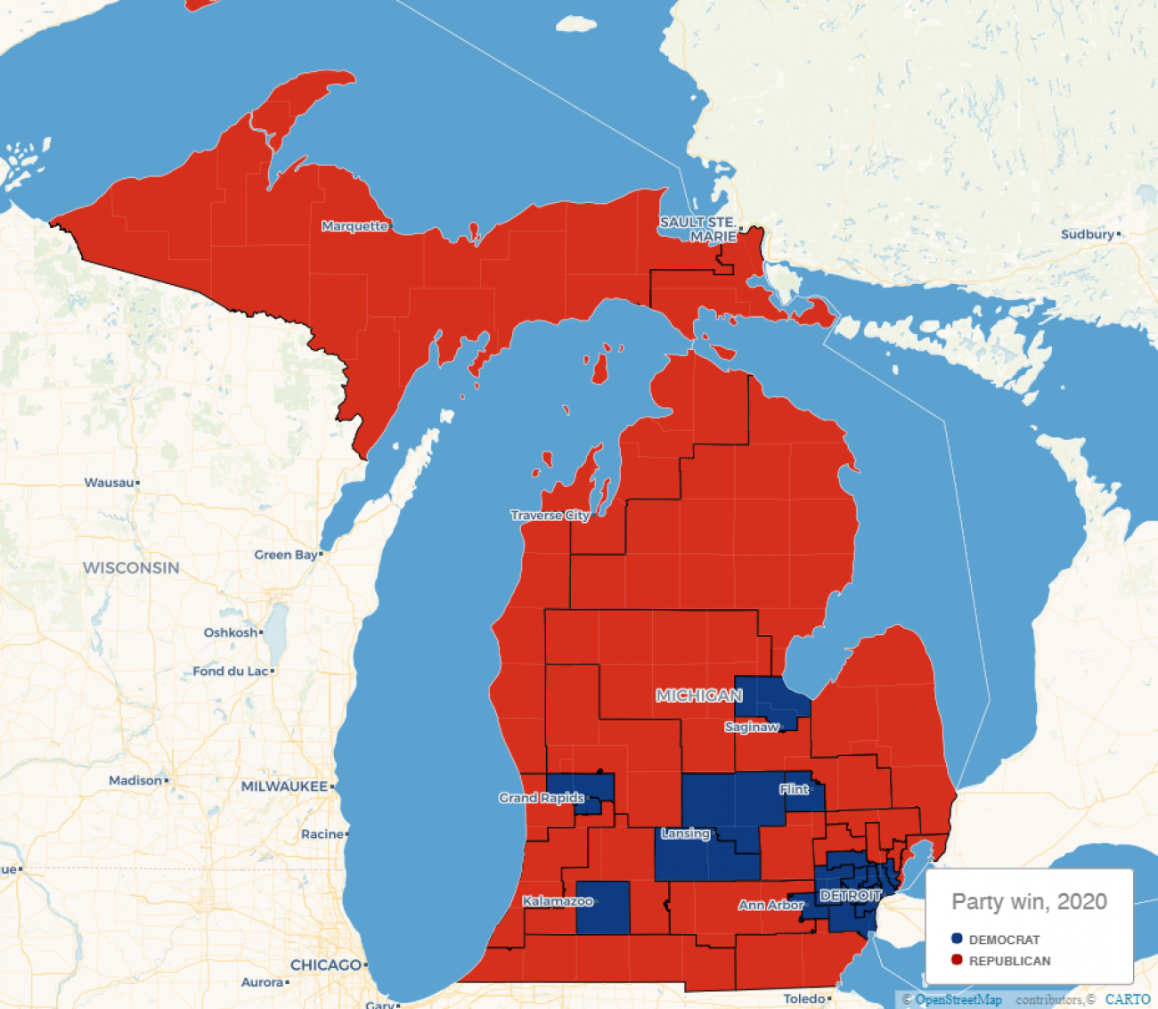 GOP Still Holds Edge In Michigan Map Drafts, But Democrats Could Gain ...