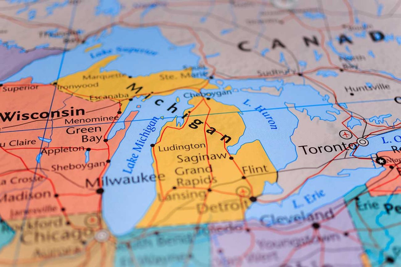 Michigan On The Map Michigan's Political Geography Is Shifting. These Interactive Maps Show  How. | Bridge Michigan