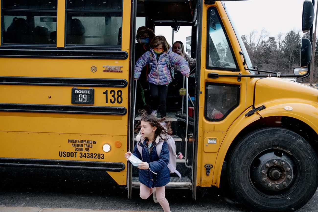 Wegienka Elementary students 