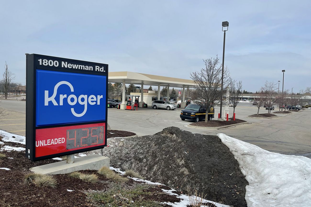 cheap kroger gas prices near me