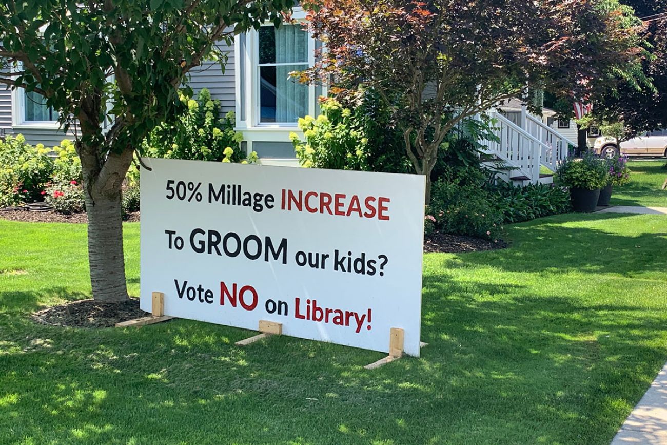 1300px x 867px - Upset over LGBTQ books, a Michigan town defunds its library in tax vote |  Bridge Michigan