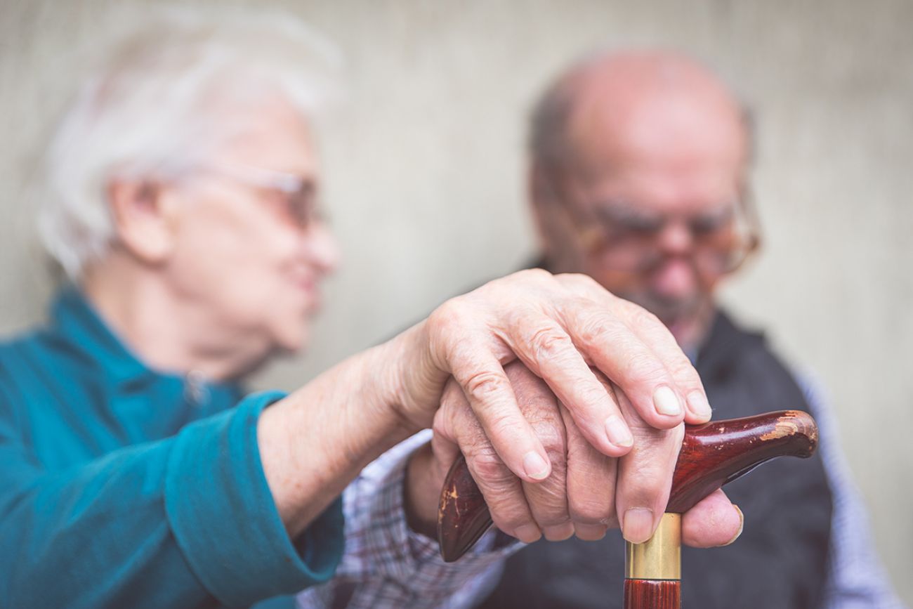 an older couple