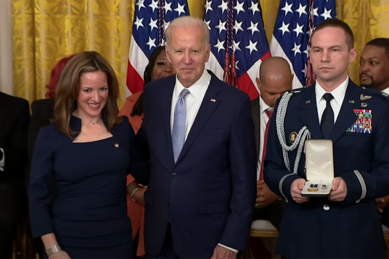 benson with biden