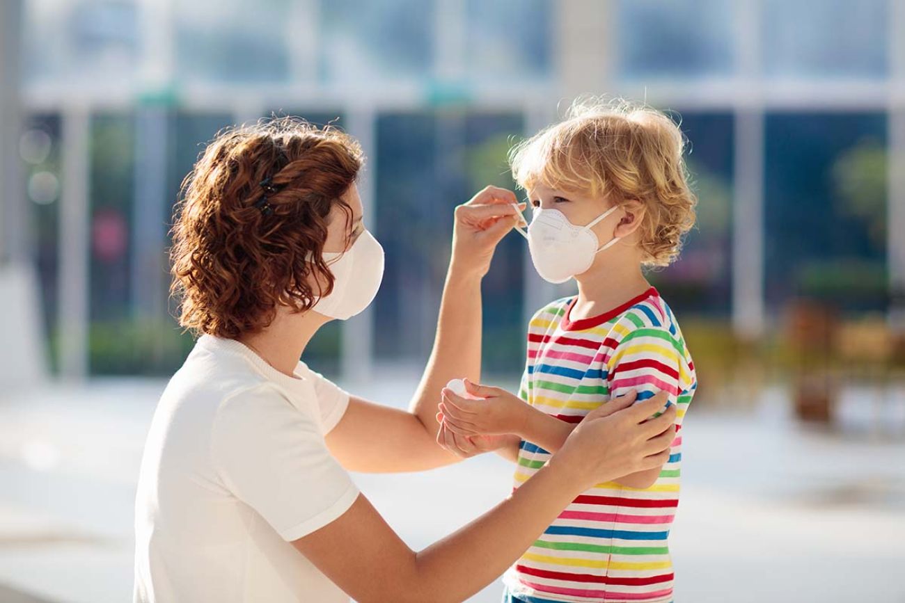 Brown University Study: Face masks DO harm children's development