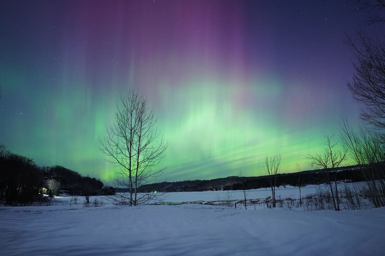 Northern lights visible in Michigan: where to see aurora borealis