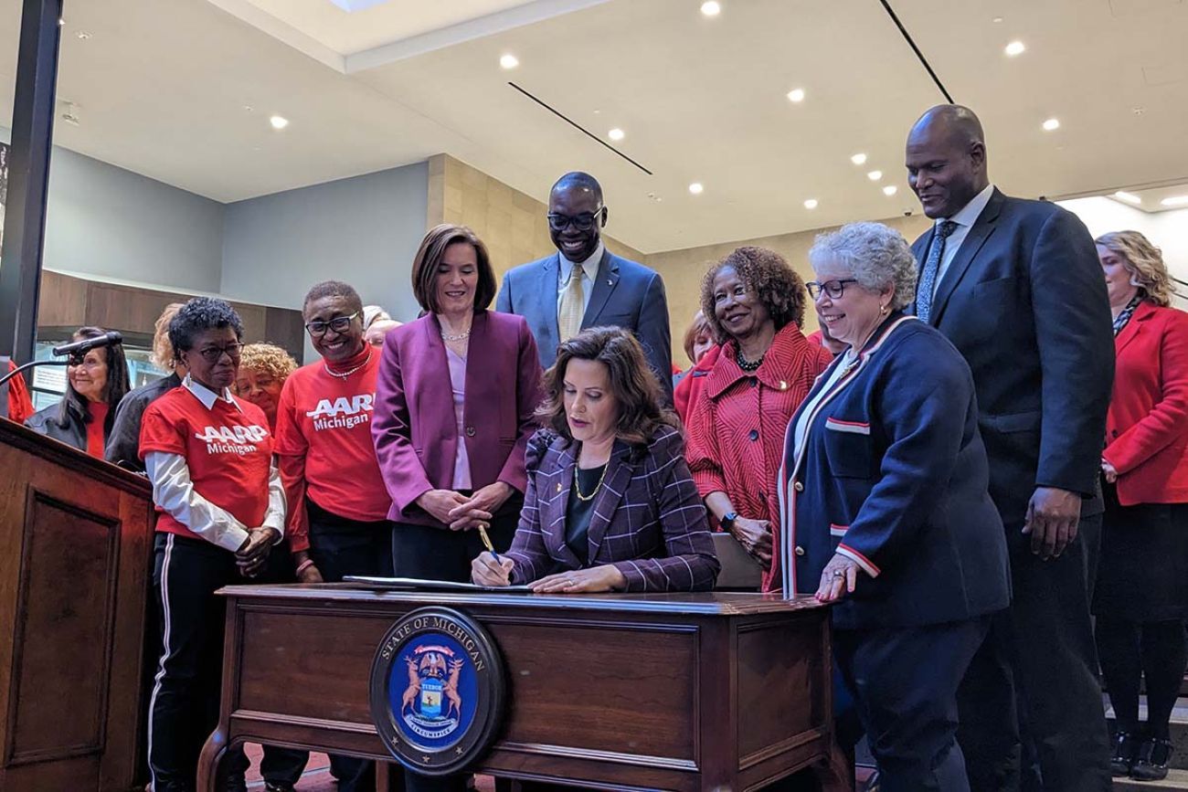 Gov. Gretchen Whitmer: $550 tax refund checks coming for 700,000