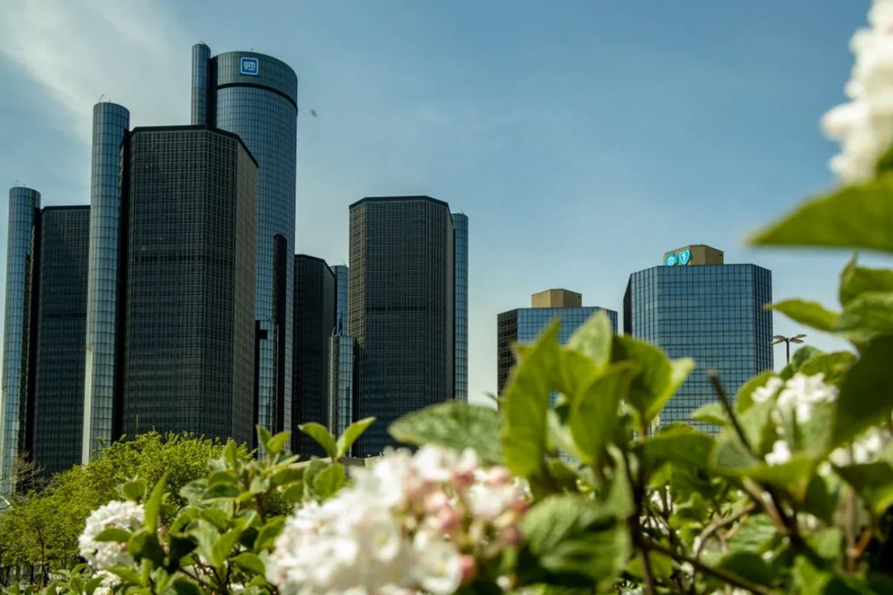 Detroit Renaissance Center.