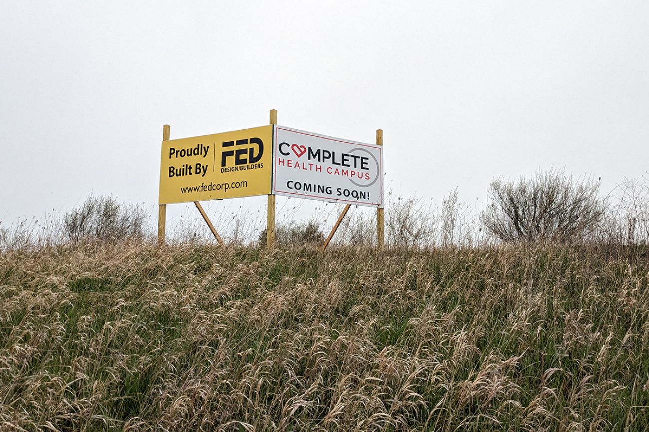 real estate sign in Clare