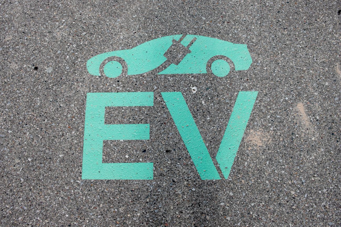 EV in the cement 