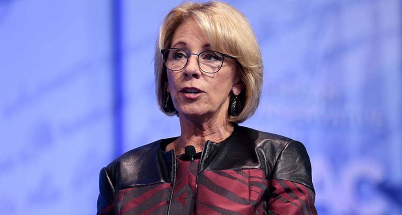 Former U.S. Secretary of Education Betsy DeVos headshot