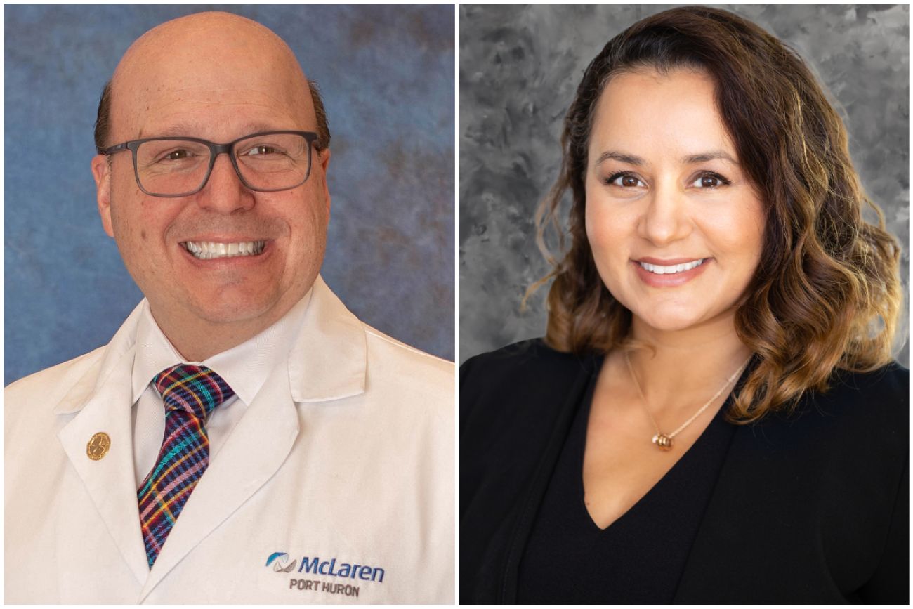 Dr. John Brooks and Dr. Natasha Bagdasarian headshots