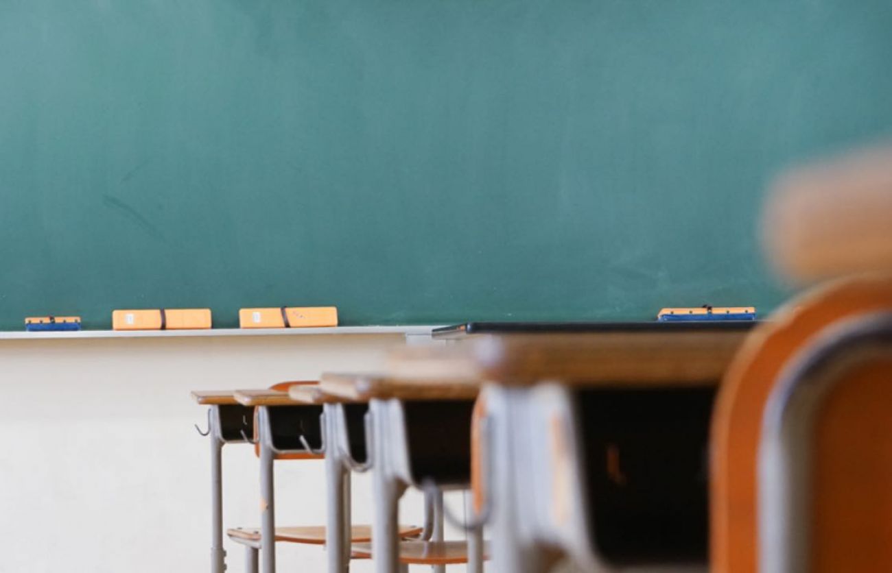 empty classroom