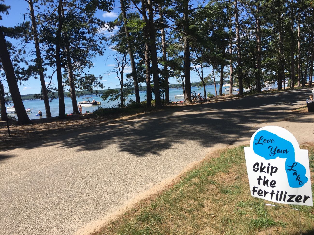 Higgins Lake's crystal waters are under threat. Blame poop (and