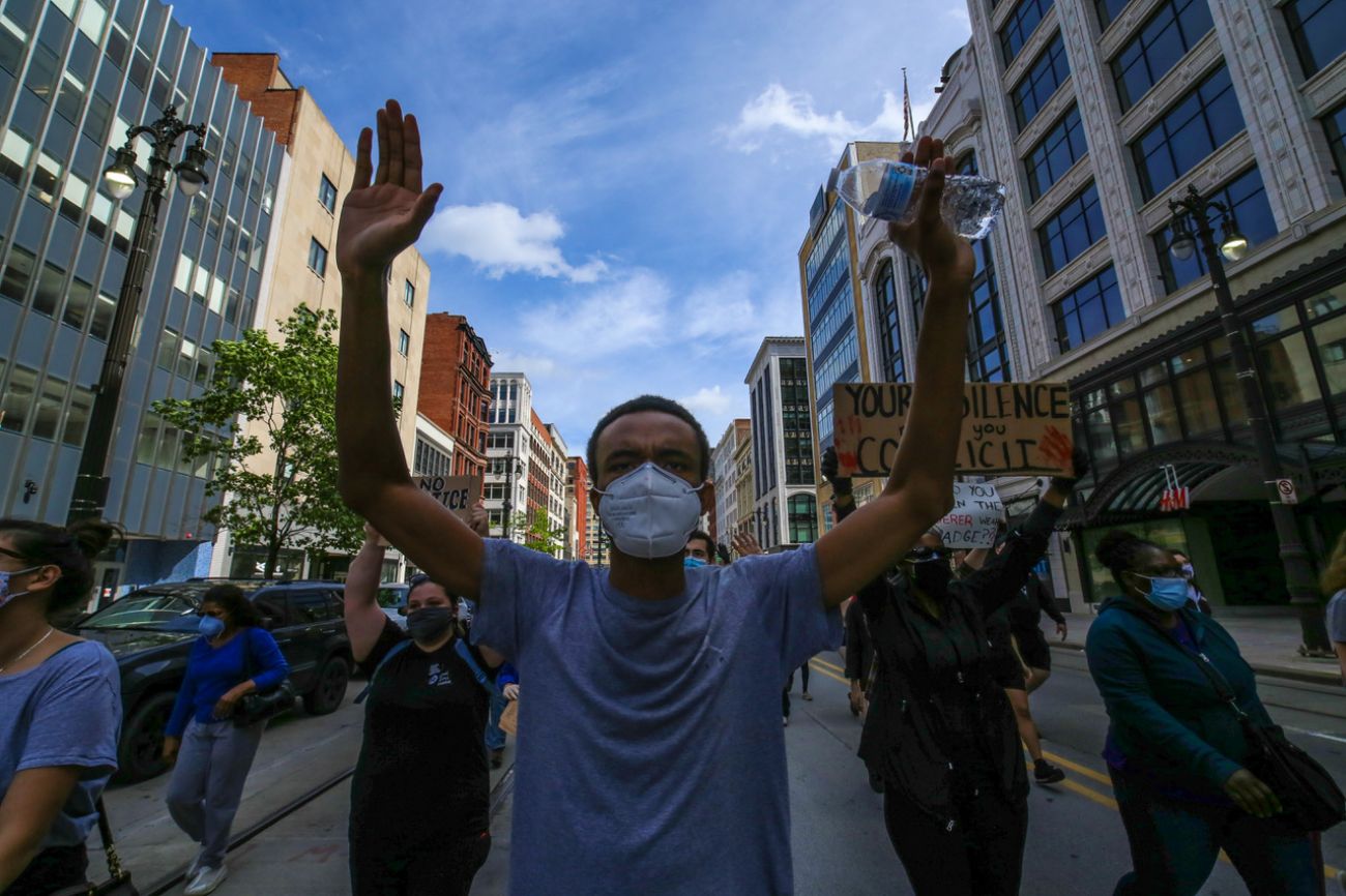 Pain, strength and agitation underlie Detroit protests against police ...