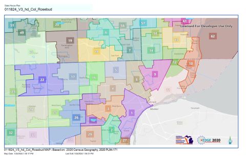 Detroit redistricting map drafts move on to next stage | Bridge Michigan