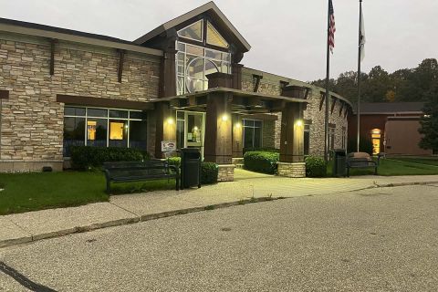 The Saginaw Chippewa Behavioral Health Center in Mt. Pleasant. It's a brick government building