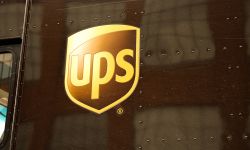 UPS delivery truck