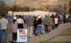 Voters in the State of Nevada go to the polls on Election Day 2020.