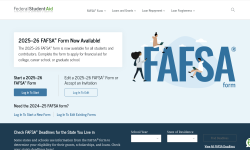 FAFSA website screenshot