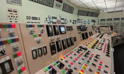 Controls at the Palisades nuclear plant in Michigan. 