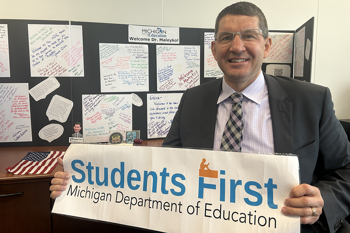 New Michigan superintendent aims to raise test scores, collaborate with Whitmer