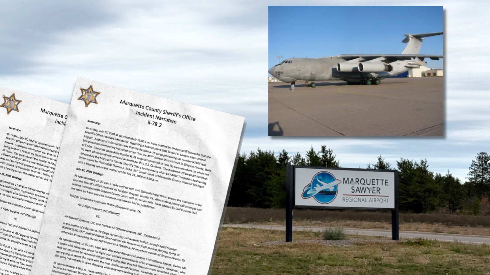 Russian cargo jet grounded 16 years in Upper Peninsula may soon
