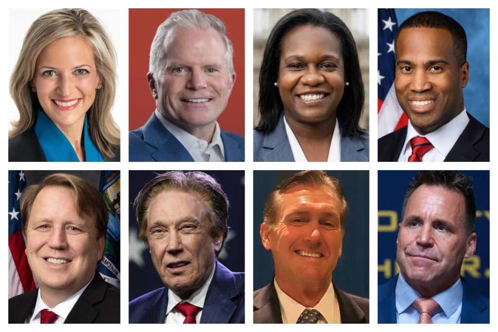 Gov candidates mugshots.