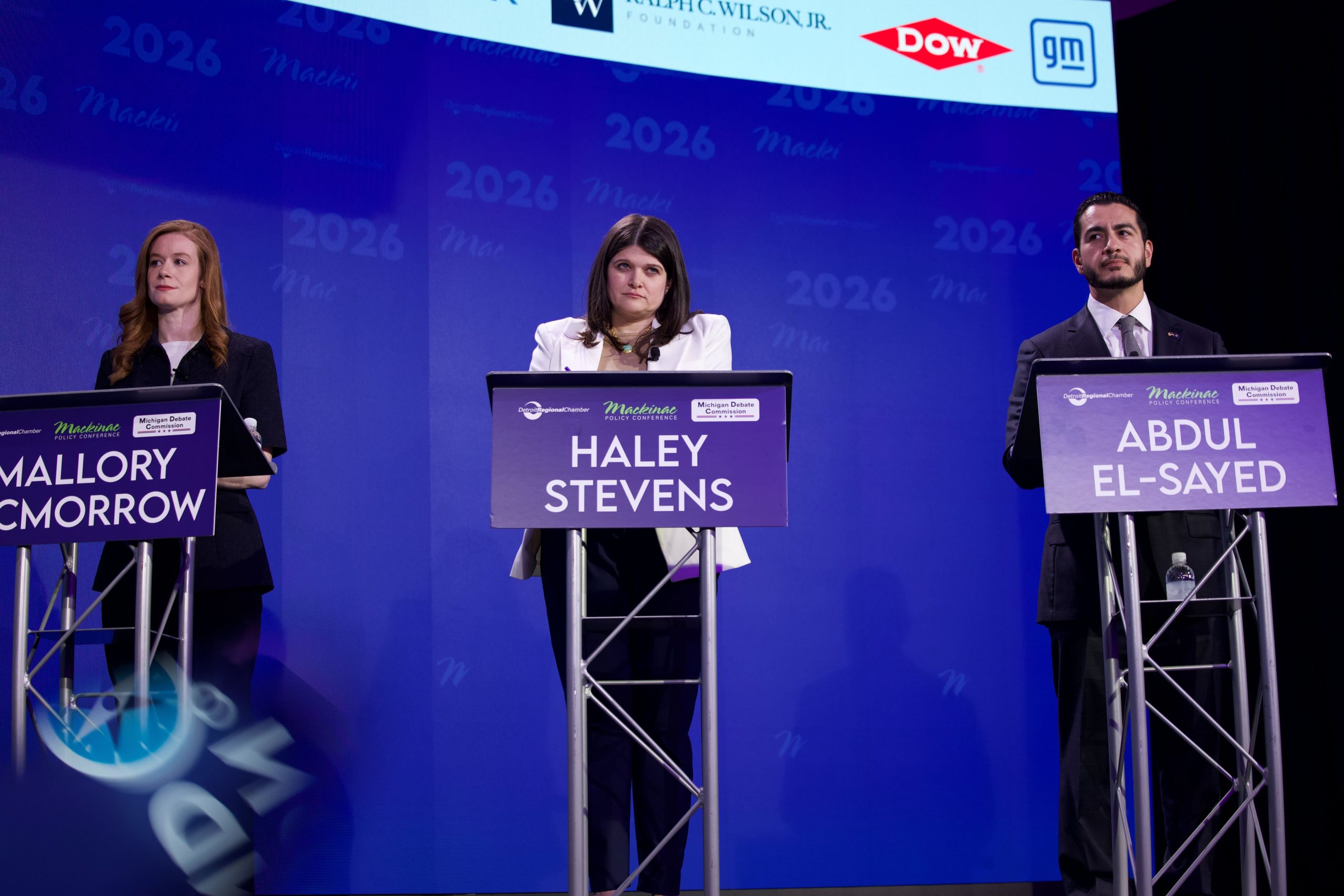 Michigan Dems clash on campaign cash, health care in heated US Senate debate