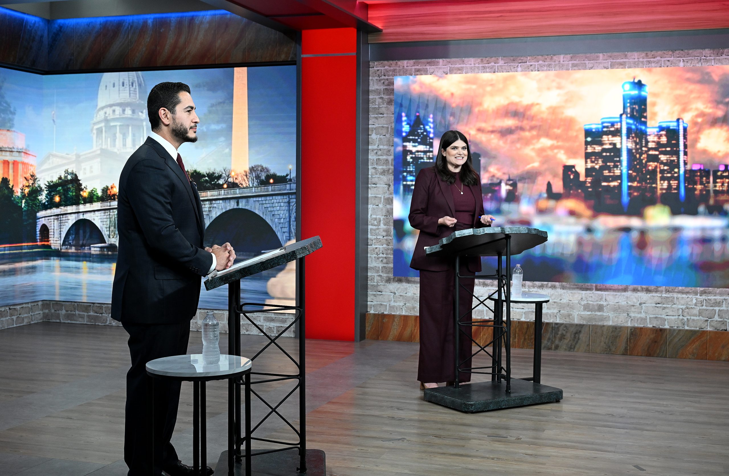 Fact check : Haley Stevens , Abdul El - Sayed clash over AIPAC , electability