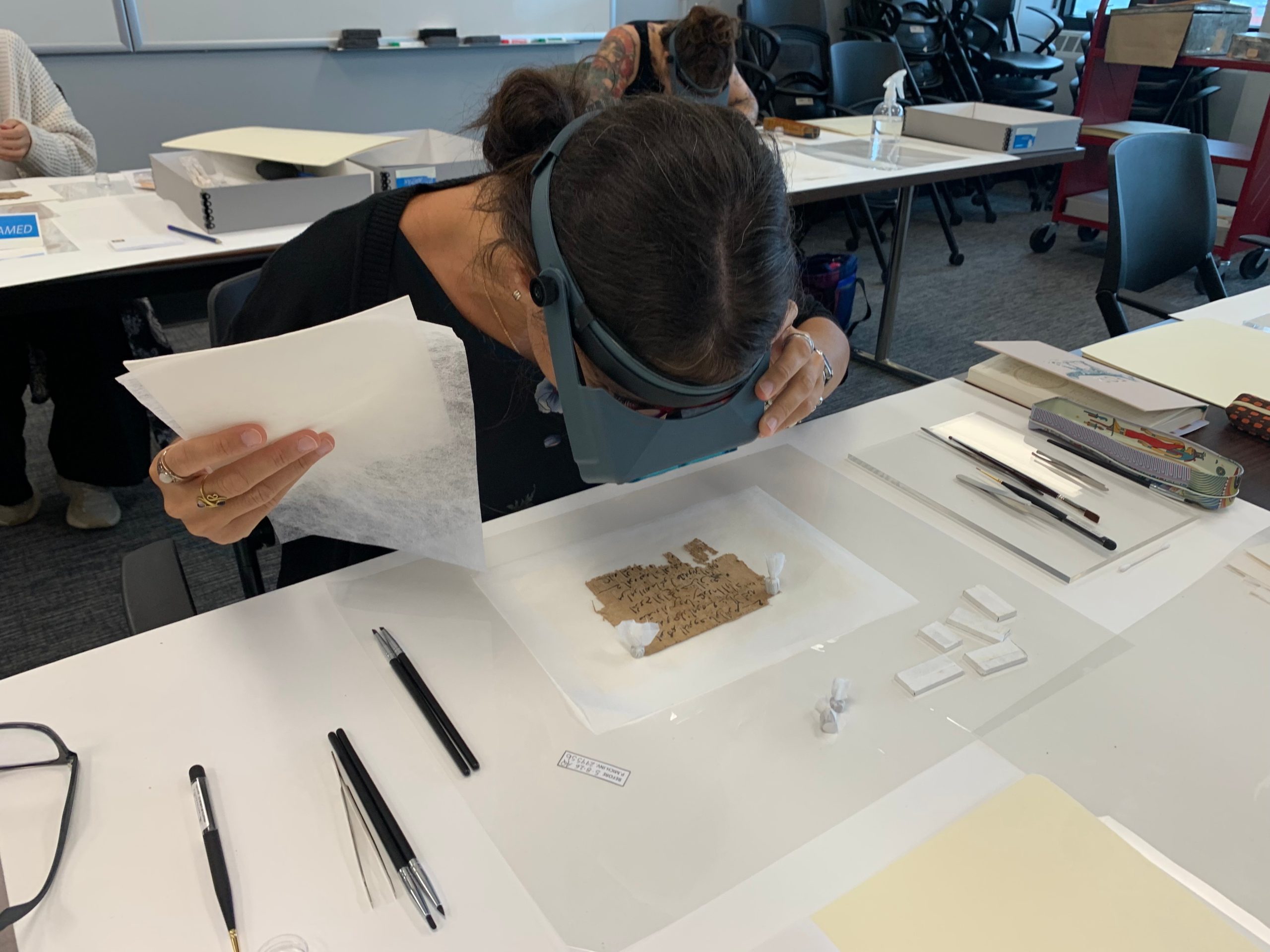 Inside U-M’s rare program to save ancient texts