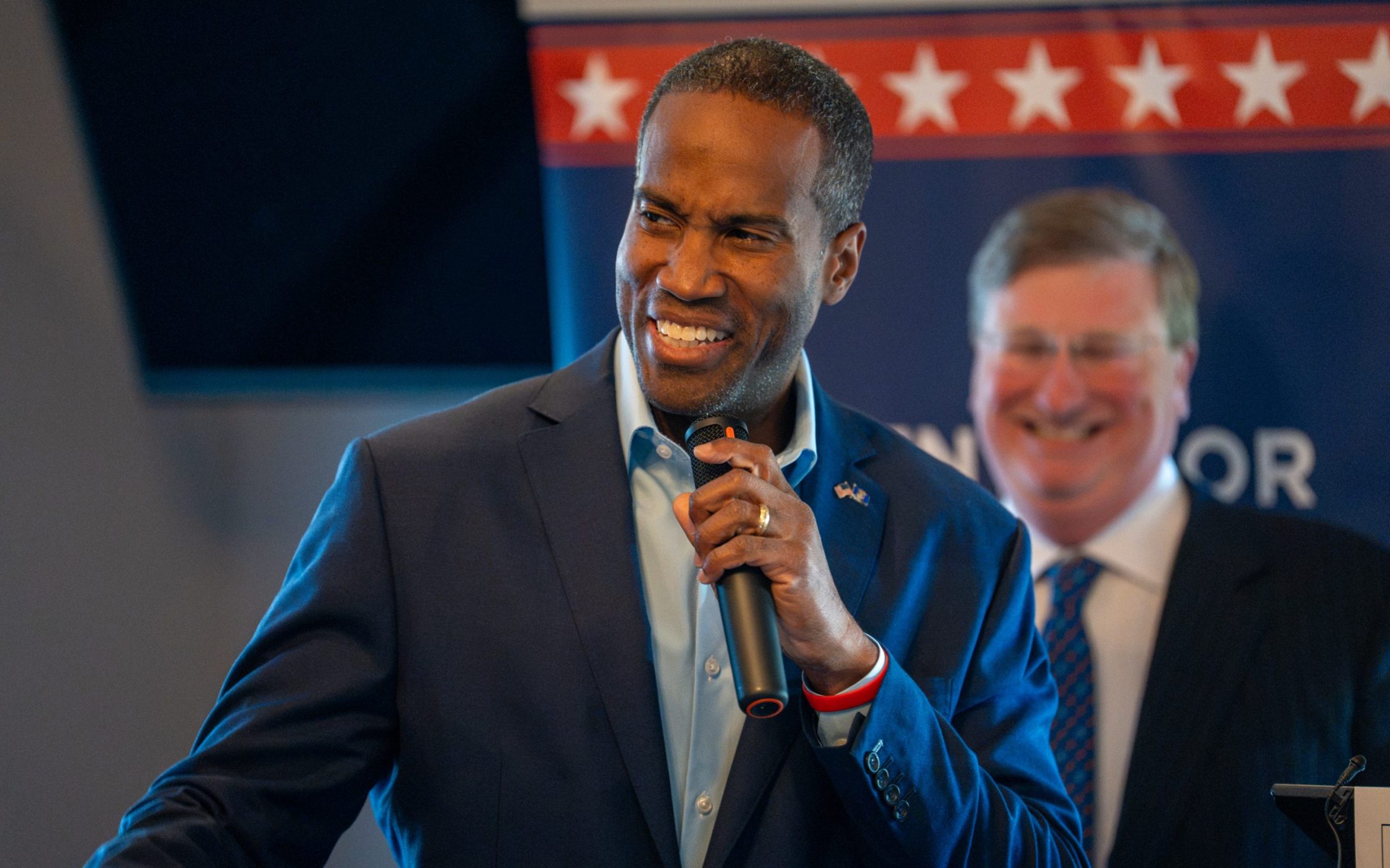 Jmes Reeves John James vows to boost Michigan literacy, teacher pay - Bridge Michigan